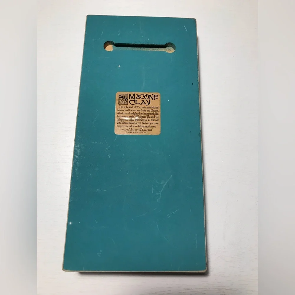 Macone Clay Wall Plaque Key Holder